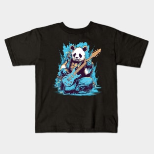 Panda Rockstar Kids T-Shirt